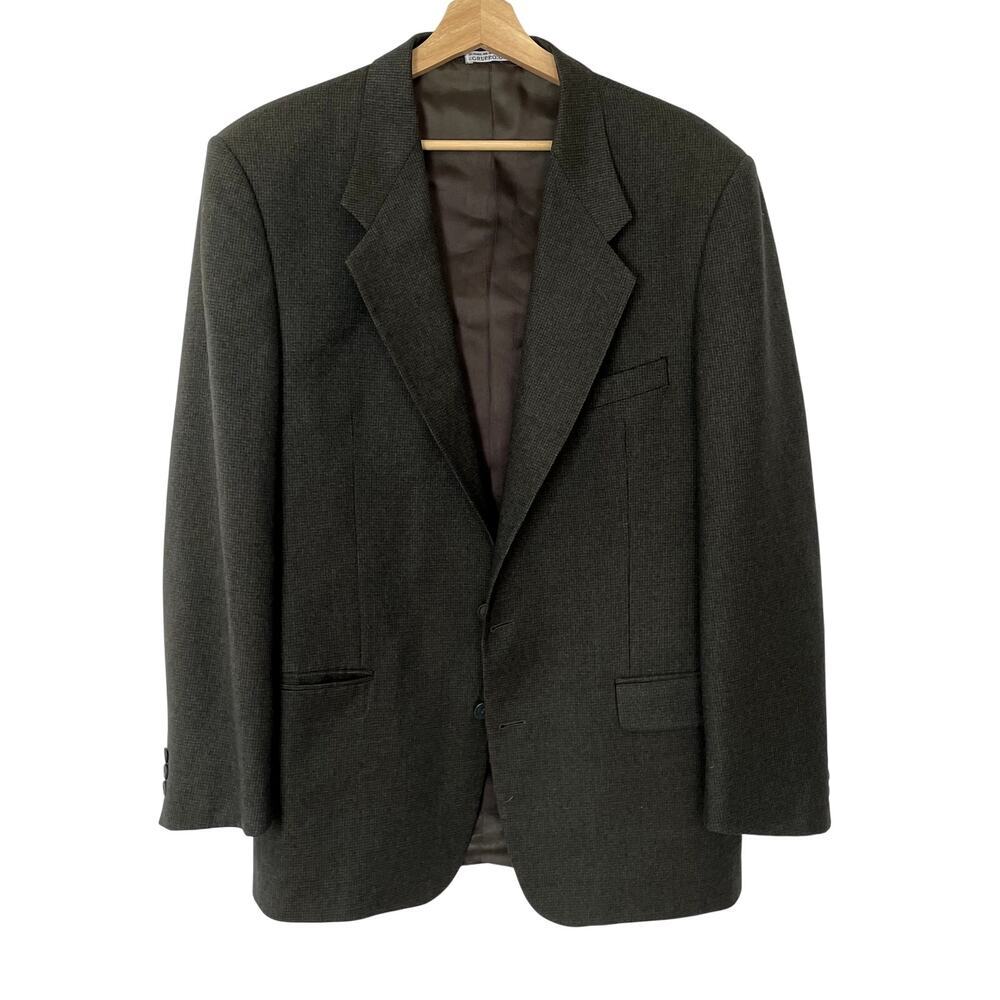 Profilo Dayton's Marshall Field's Hudson's 100% wool brown blazer men's M tweed